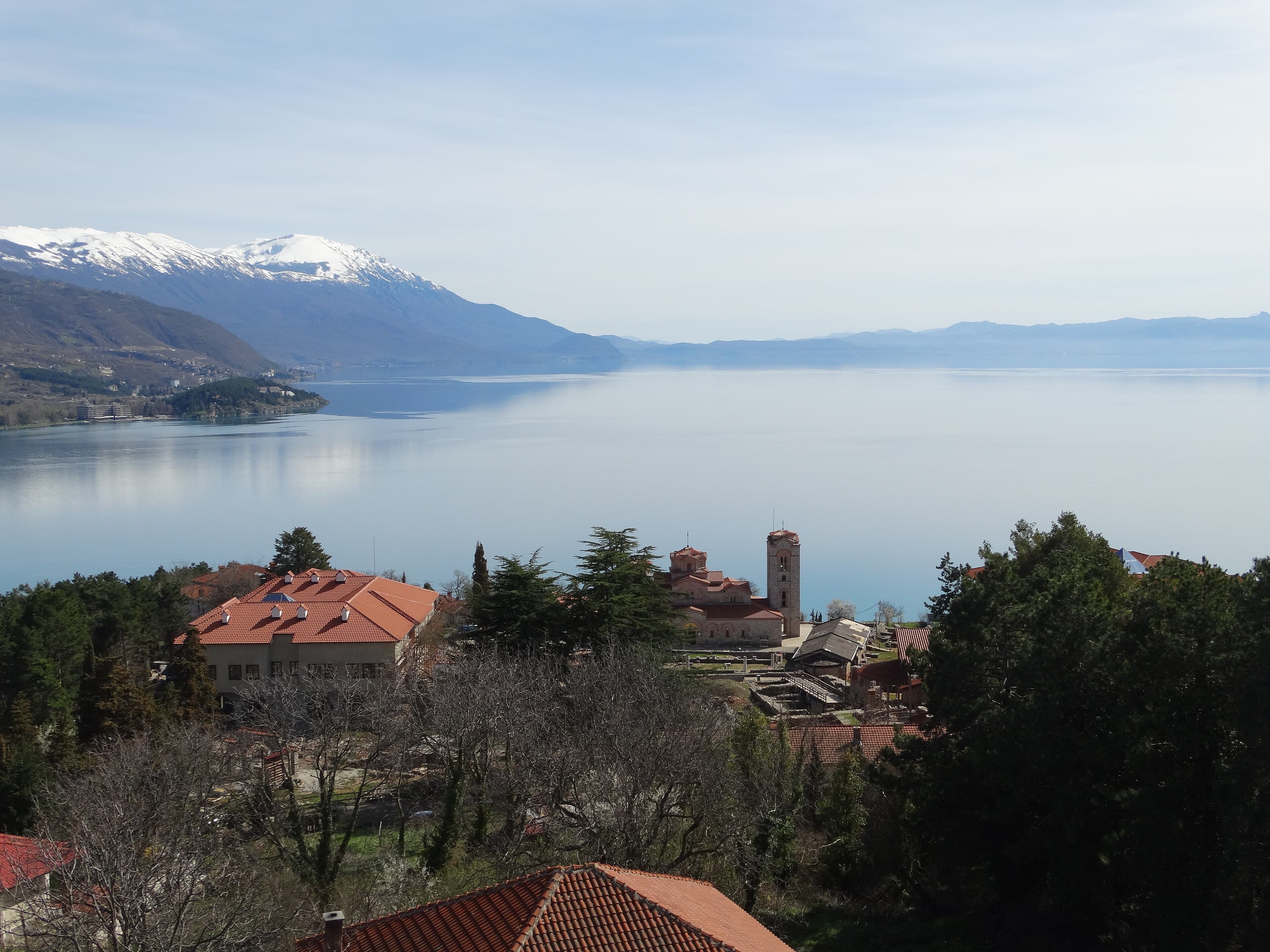 Lake Ohrid, UNESCO lake, 170 km south